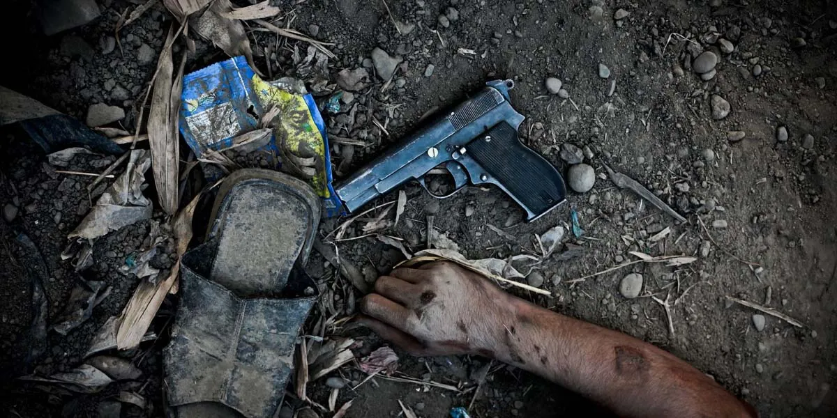 Issue 9 — Violence. Imphal Encounter, photograph by Akshay Mahajan.